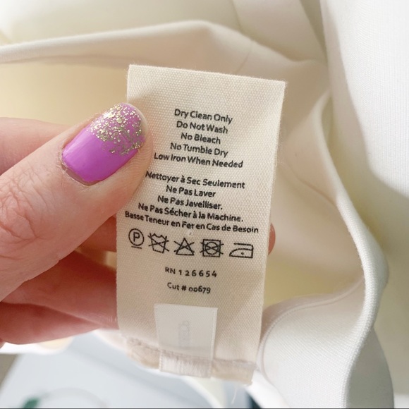 LAGENCE White Career Blazer New Large Long Sleeve - Picture 9 of 9